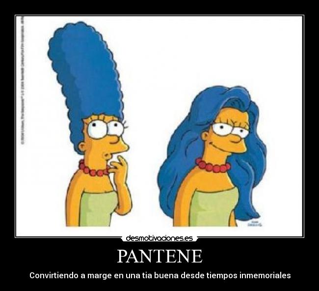 PANTENE - Convirtiendo a marge en una tia buena desde tiempos inmemoriales