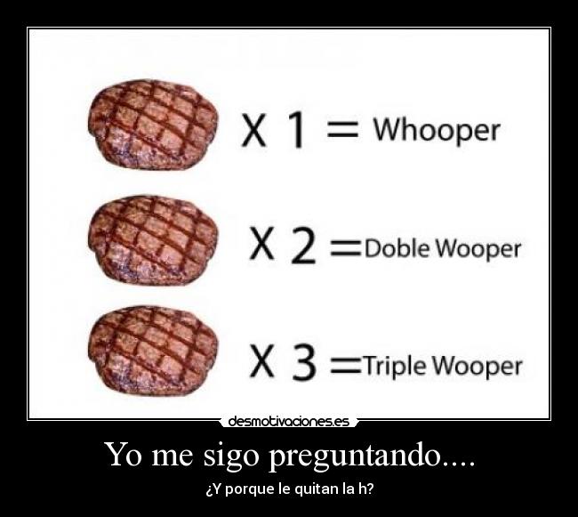 Yo me sigo preguntando.... - 