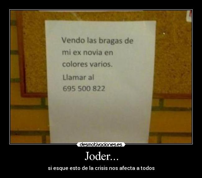 carteles crisis desmotivaciones