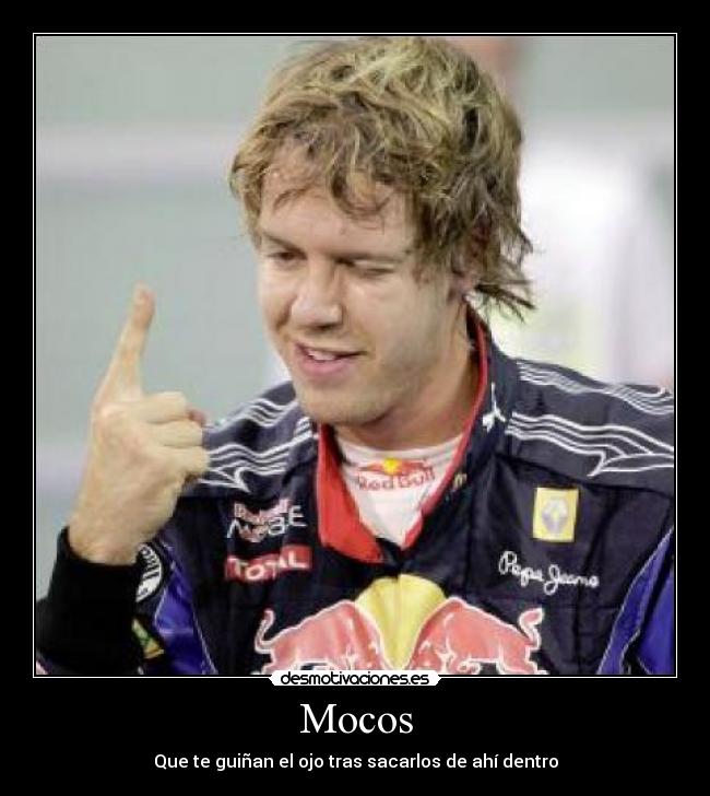 Mocos - Que te guiñan el ojo tras sacarlos de ahí dentro