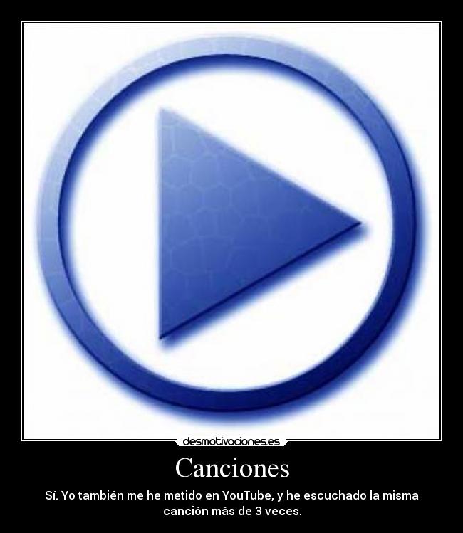 carteles canciones desmotivaciones