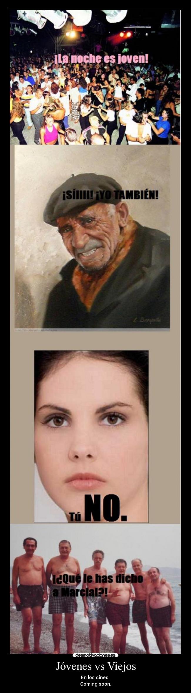 Jóvenes vs Viejos -