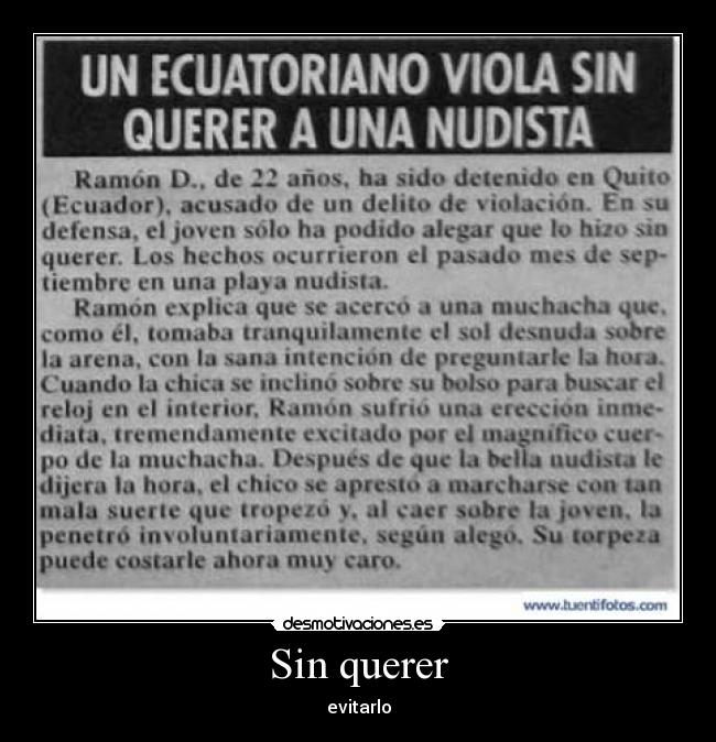 Sin querer -