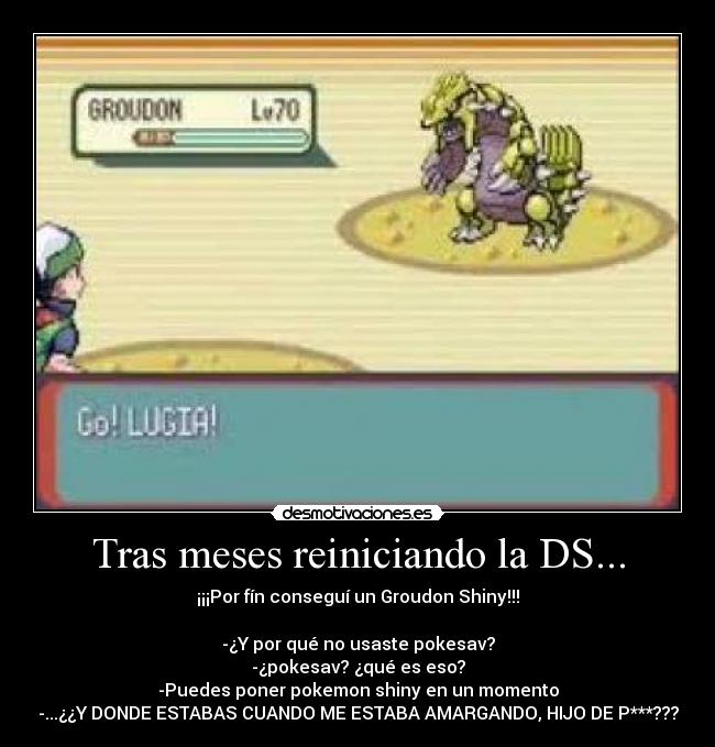 Tras meses reiniciando la DS... - 