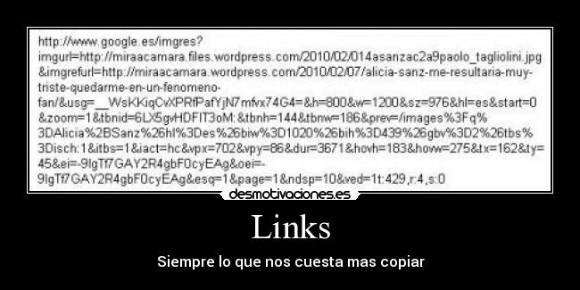 carteles links desmotivaciones