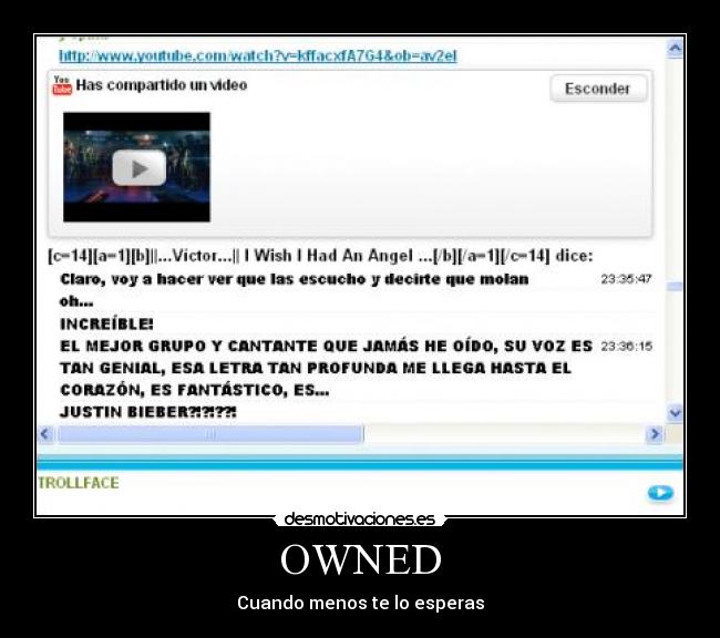 OWNED - Cuando menos te lo esperas