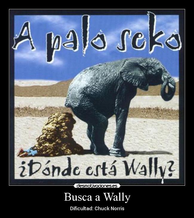 Busca a Wally - Dificultad: Chuck Norris