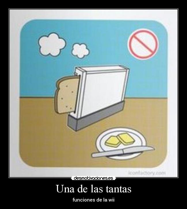 Una de las tantas - funciones de la wii