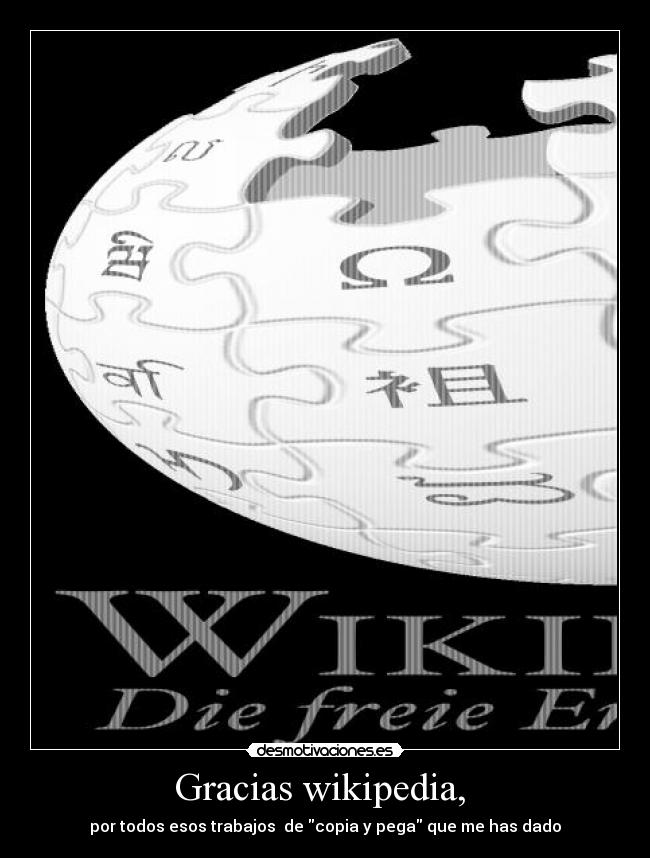 Gracias wikipedia,  - 