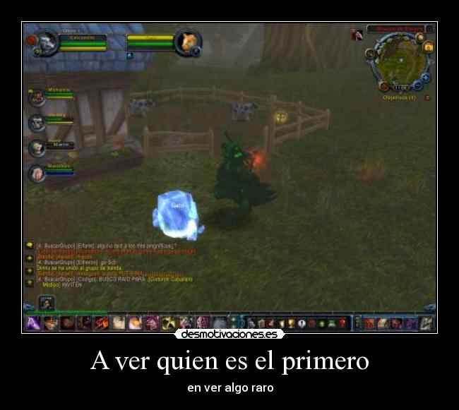 A ver quien es el primero -