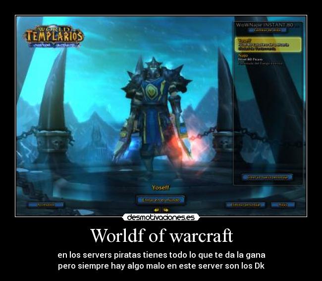 Worldf of warcraft -