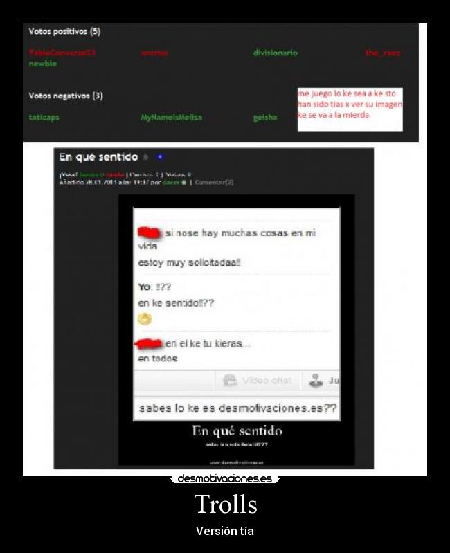 carteles malditos trolls desmotivaciones