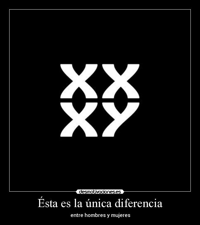 Ésta es la única diferencia - 