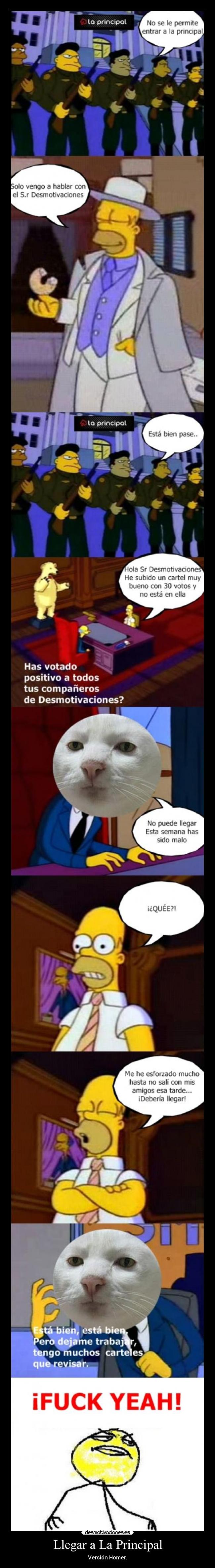 Llegar a La Principal - Versión Homer.