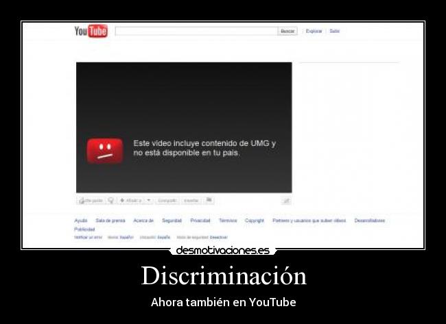 Discriminación - 