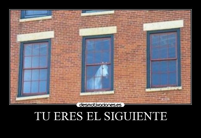 TU ERES EL SIGUIENTE - 