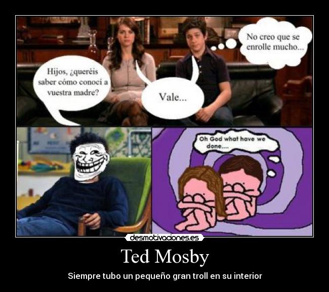 carteles como conoci vuestra madre barney stinson ted mosby how meet your mother desmotivaciones