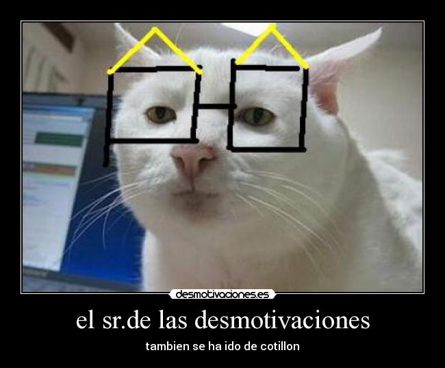 el sr.de las desmotivaciones - tambien se ha ido de cotillon