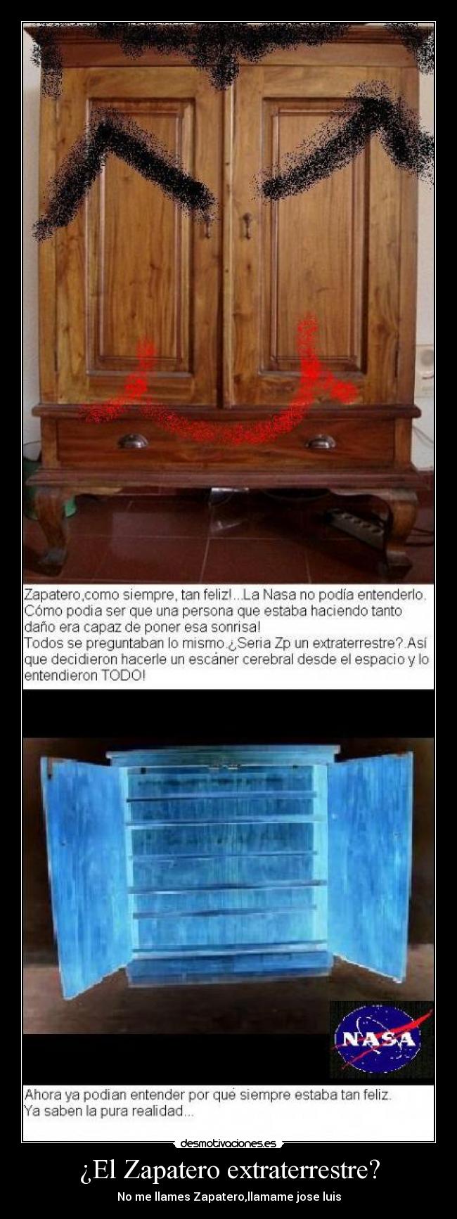 ¿El Zapatero extraterrestre? -