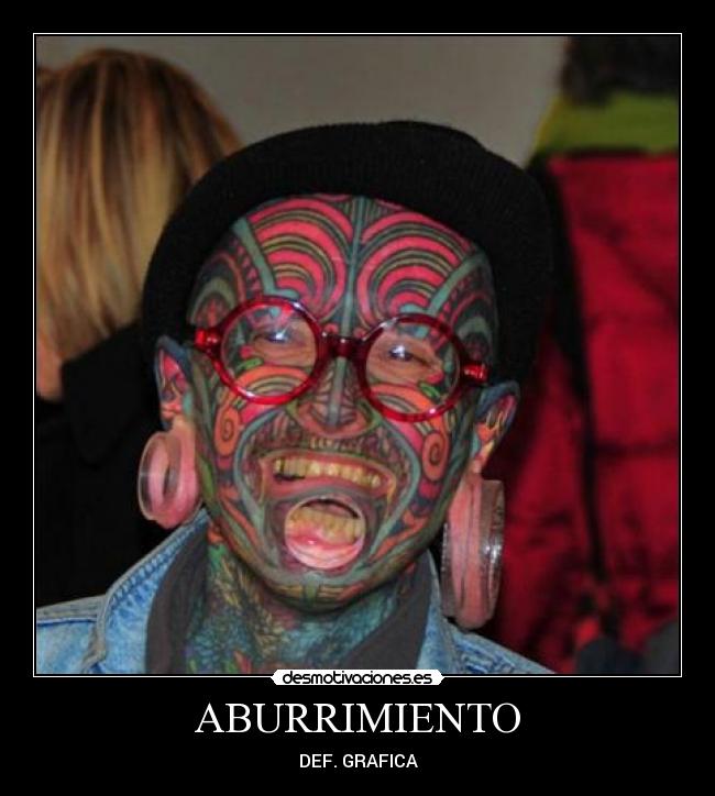 ABURRIMIENTO - DEF. GRAFICA