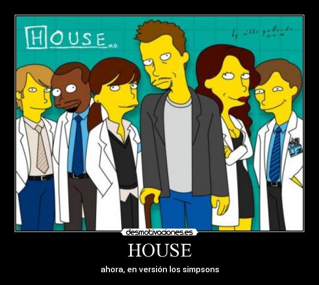 HOUSE - ahora, en versión los simpsons