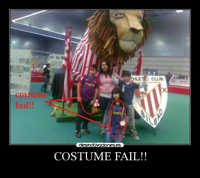 COSTUME FAIL!! -