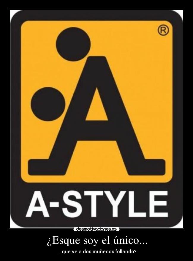 ¿Esque soy el único... - ... que ve a dos muñecos follando?