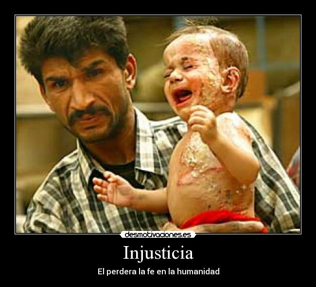Injusticia - El perdera la fe en la humanidad