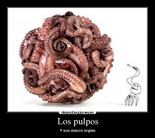 Los pulpos - Y sus macro orgías