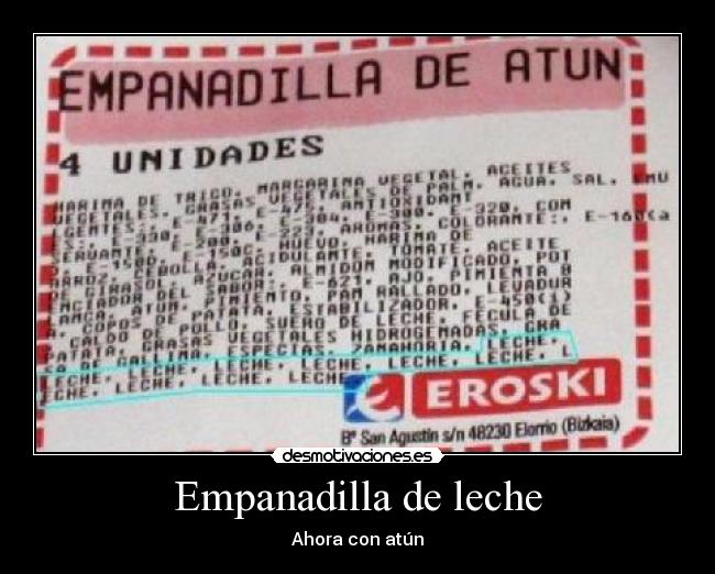 Empanadilla de leche -