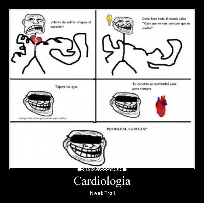 carteles cardiologia desmotivaciones