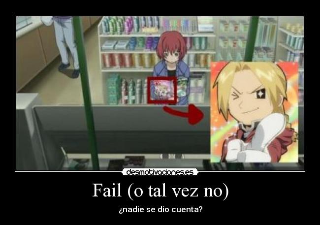 Fail (o tal vez no) - ¿nadie se dio cuenta?