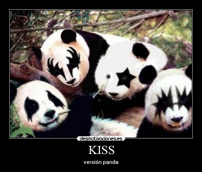 KISS - versión panda
