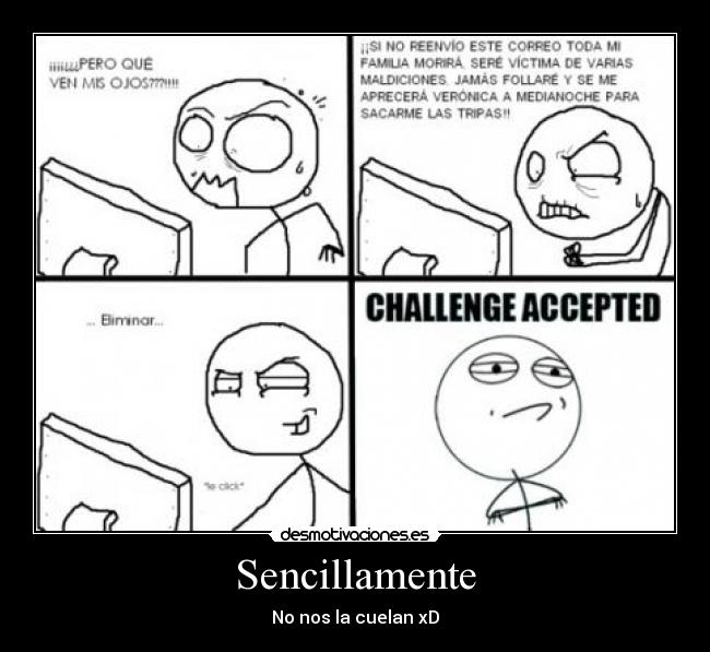 Sencillamente - No nos la cuelan xD