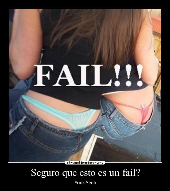 Seguro que esto es un fail? -
