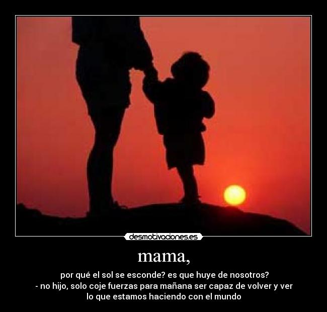 mama, - 
