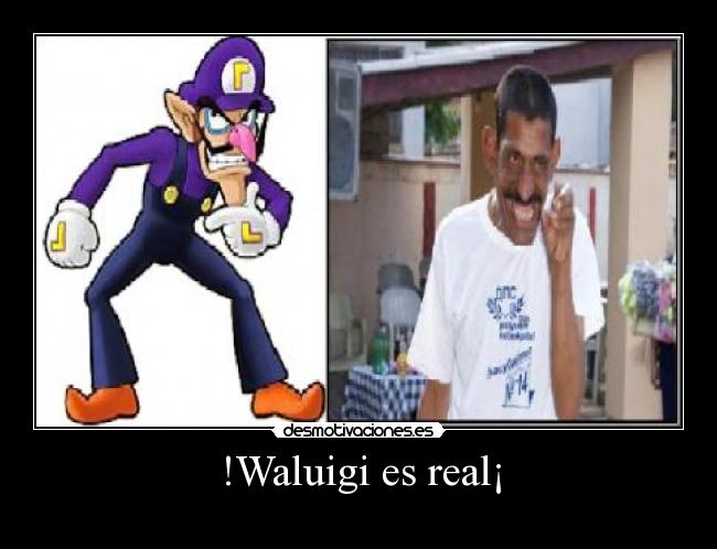 carteles waluigi real desmotivaciones