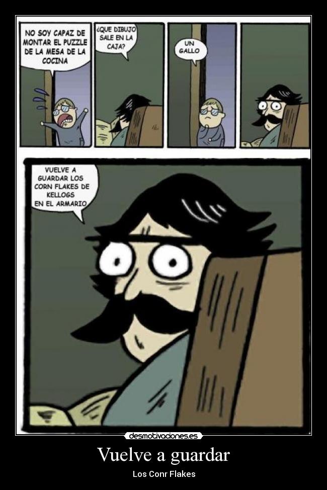 carteles killerbeexx conr flakes staredad desmotivaciones