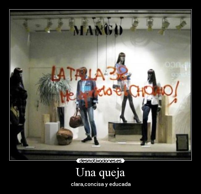 Una queja - 