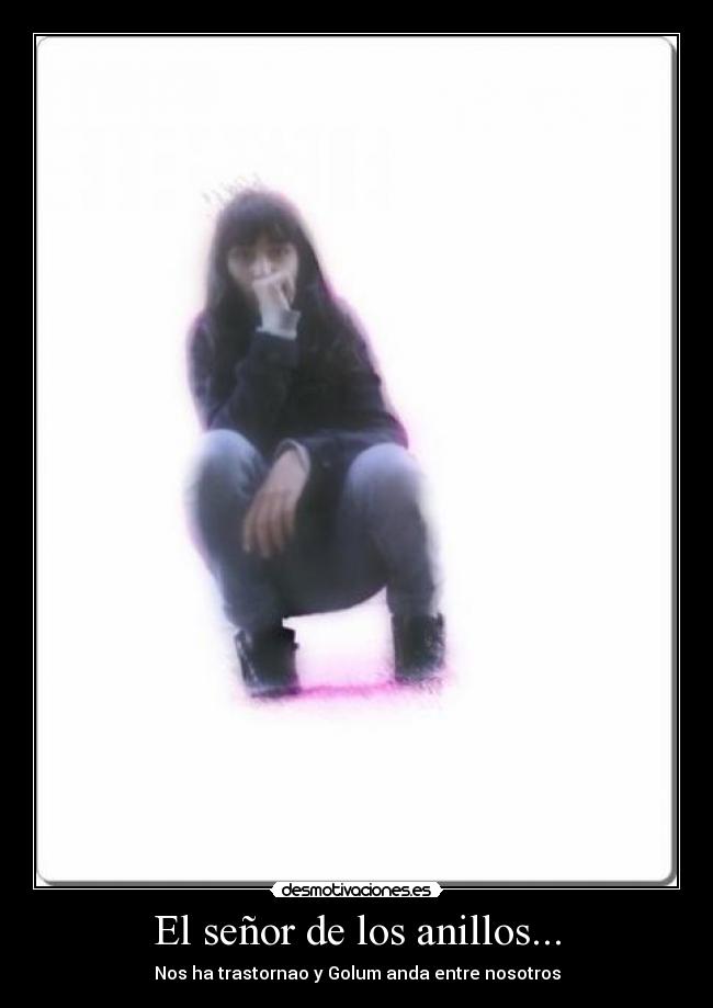 El señor de los anillos... -