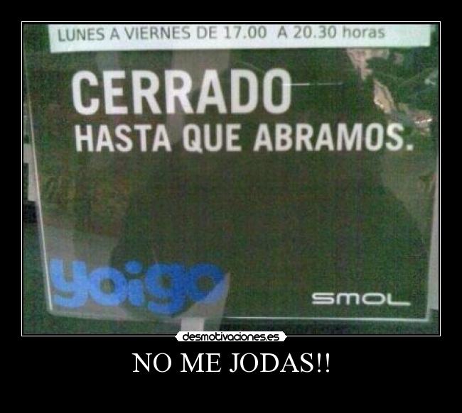 NO ME JODAS!! - 