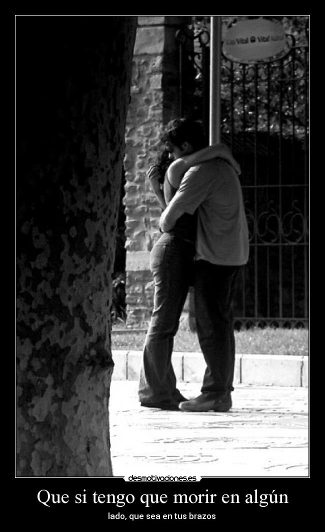 carteles morir tus brazos desmotivaciones