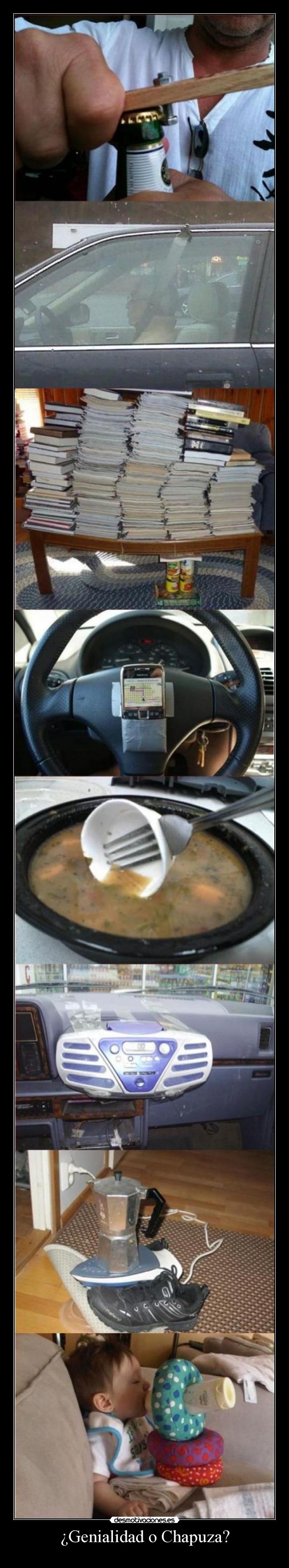 ¿Genialidad o Chapuza? -