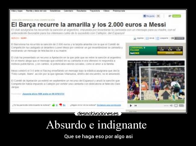 carteles httpwwwmarcacom20110126futbolequiposbarcelona1296042467html desmotivaciones