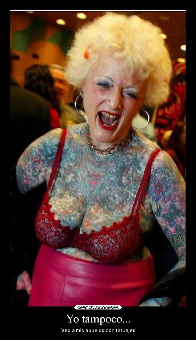 carteles abuelos desmotivaciones