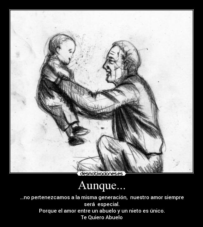 Aunque... -
