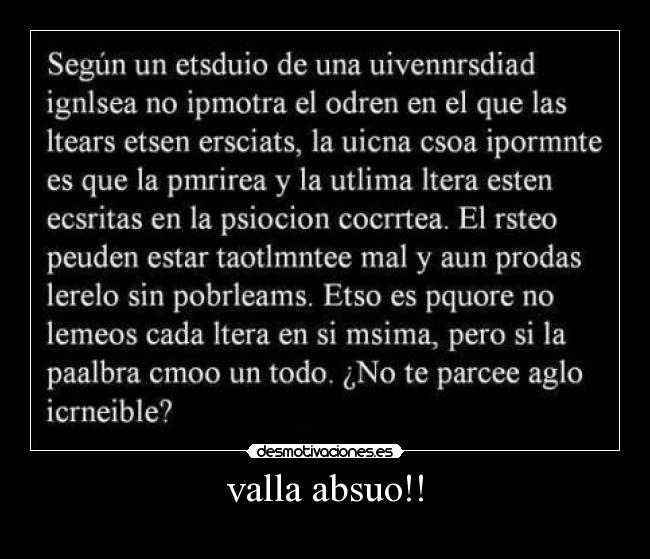 valla absuo!! - 