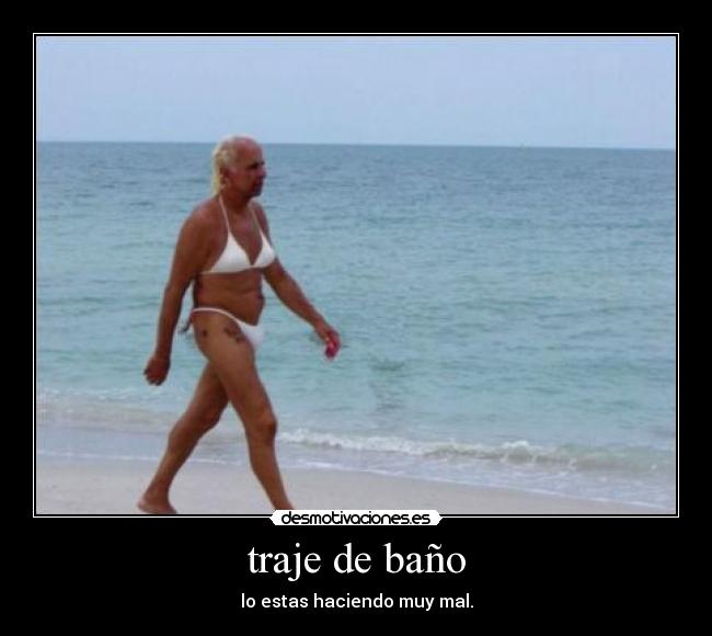 traje de baño -