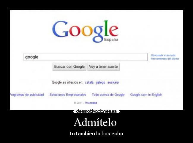 Admítelo -