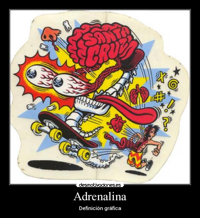 Adrenalina - Definición gráfica